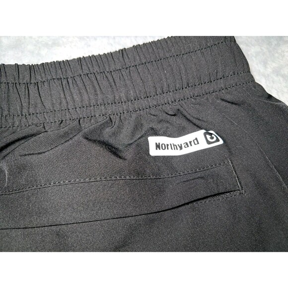 NORTHYARD Athletic Training Workout Shorts Black Lightweight Quick Dry Mens XL - Picture 10 of 10